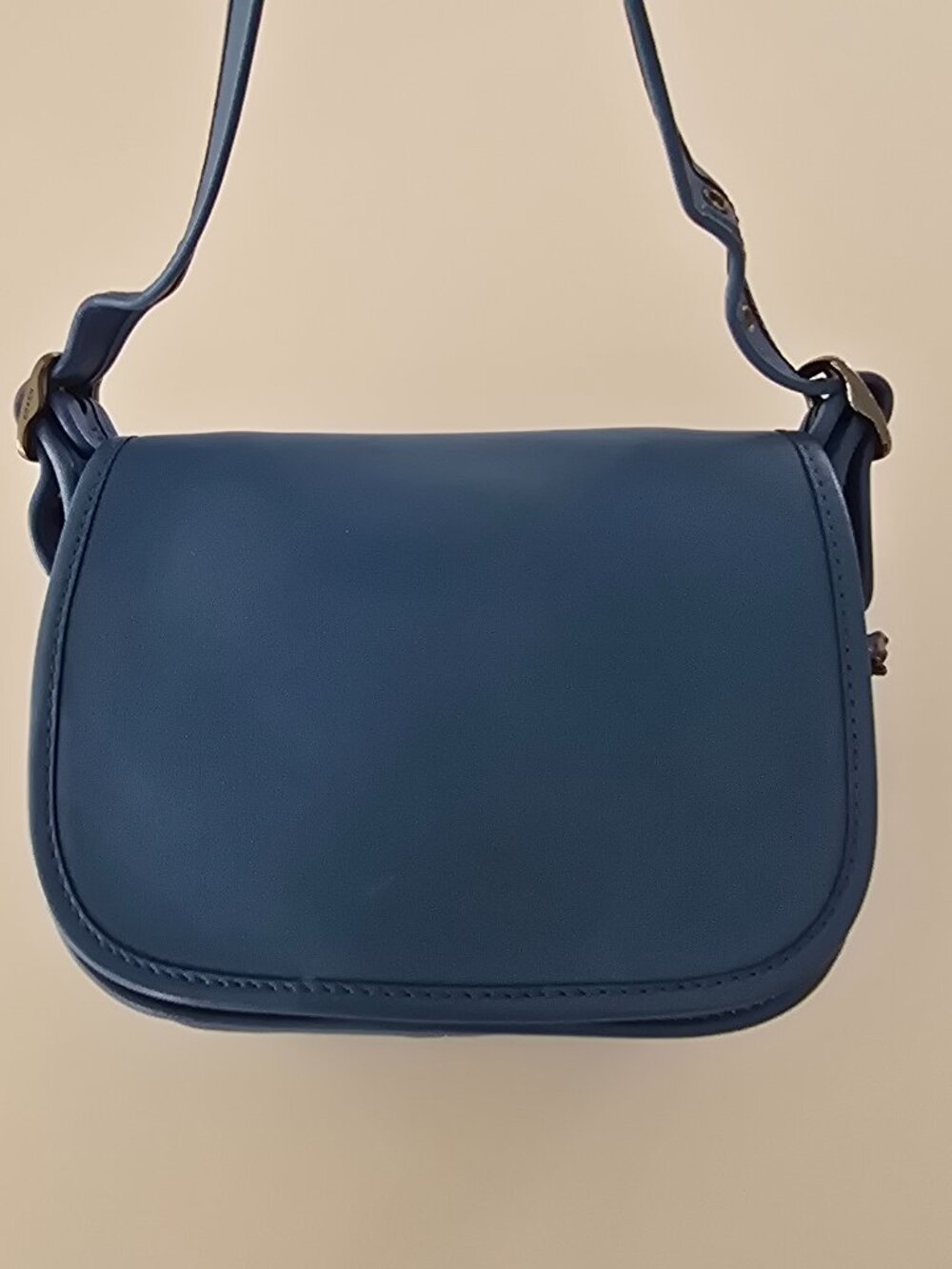 Coach Patricia Leather Saddle Bag 18 "75th Anniversary Re-Edition"